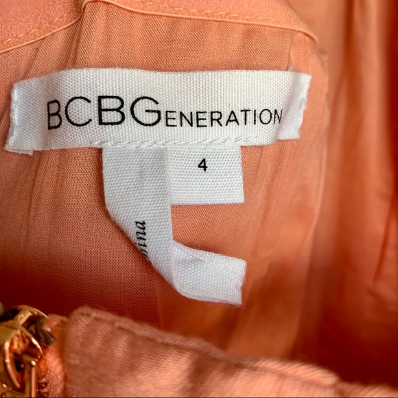 π{BCBGeneration} Pink Strapless Dressπ - Picture 7 of 8
